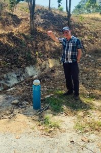 Bore hole at Ban Ton Sae