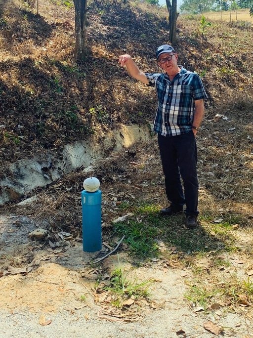 Bore hole at Ban Ton Sae